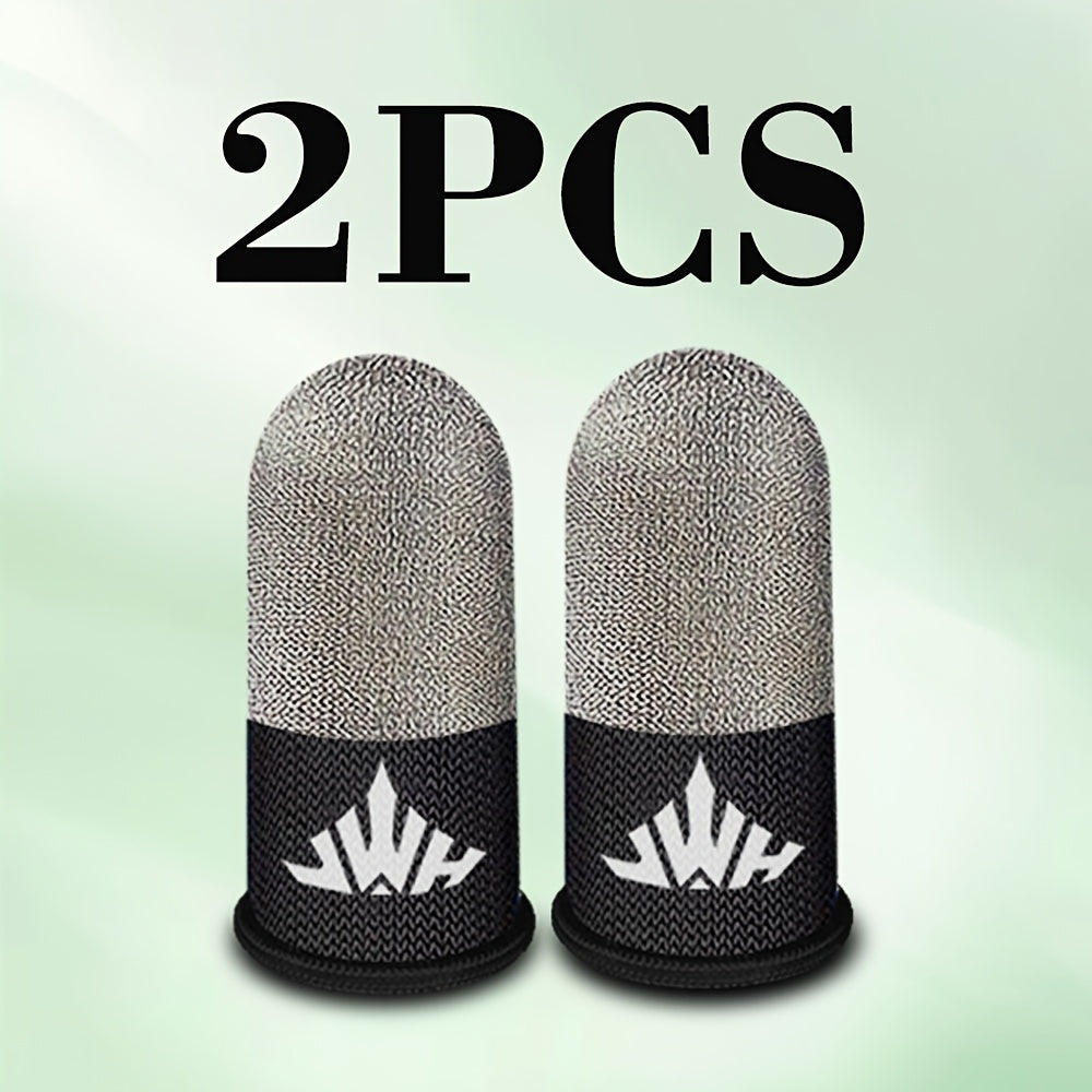 Conjunto de 120/20 mangas de fibra de carbono para dedos de juego, a prueba de sudor, antideslizantes, transpirables, ligeras para juegos en móvil