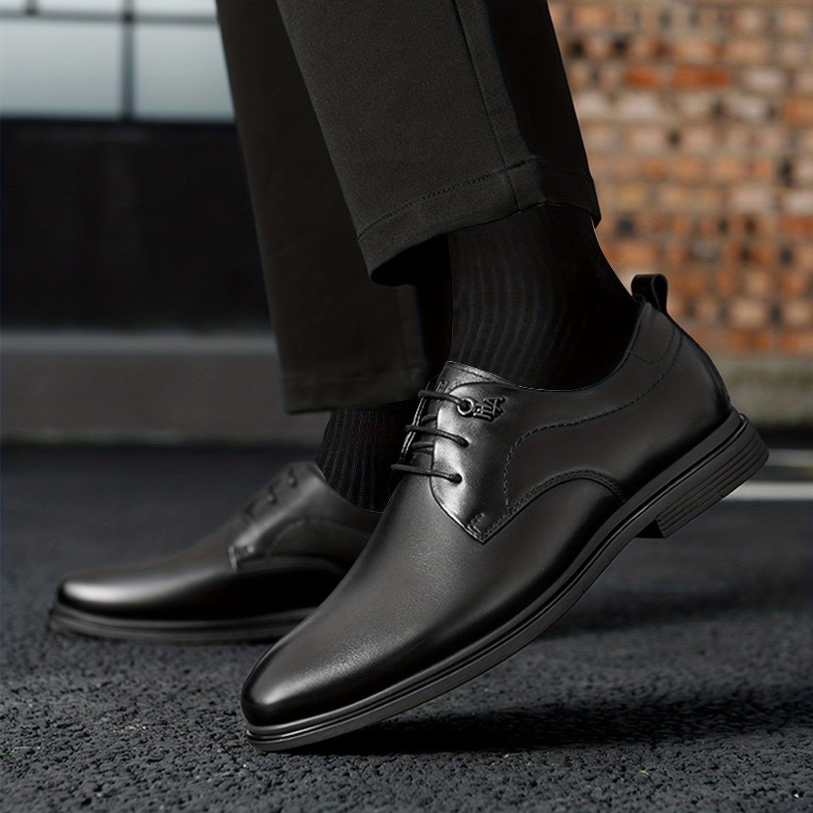 Men's Bamboo Fiber Crew Socks Pack of 5 Breathable Casual All-Season