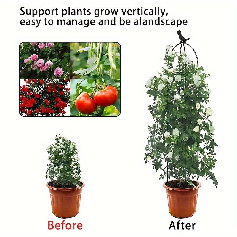 Регулируемая многоуровневая стойка для птиц для комнатных и уличных растений и вьющихся растений