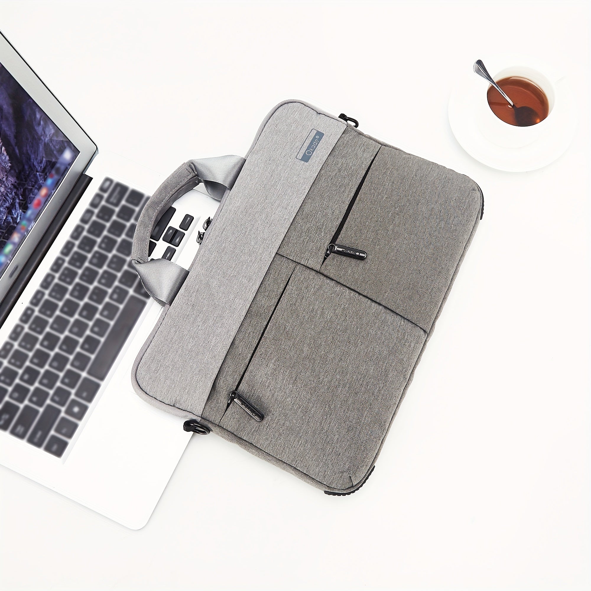 Suv o'tkazmaydigan, shokga chidamli noutbuk sumkasi, rezina burchak yostiqlari bilan, minimalistik uslub, biznes, maktab, sayohat uchun, kulrang, burgundy, qizil, ko'k, qora