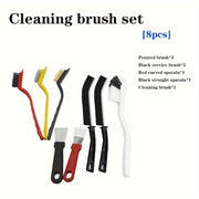 Multifunctional Cleaning Brushes Set for Kitchen Bathroom and Outdoor Use