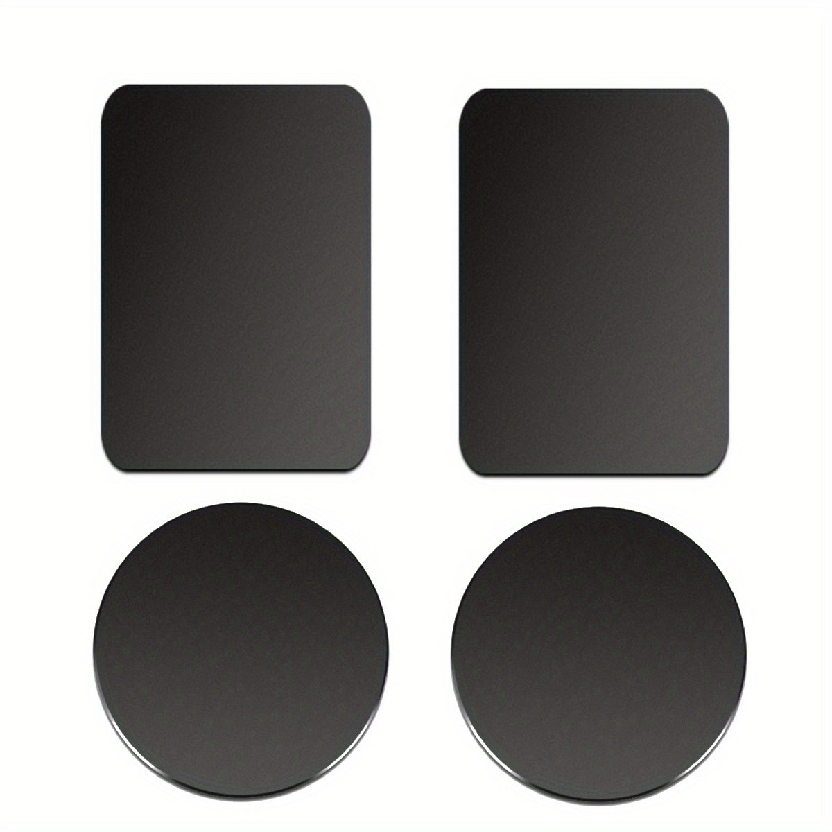 Universal Magnetic Car Phone Holder with Metal Plate and Disc Mount