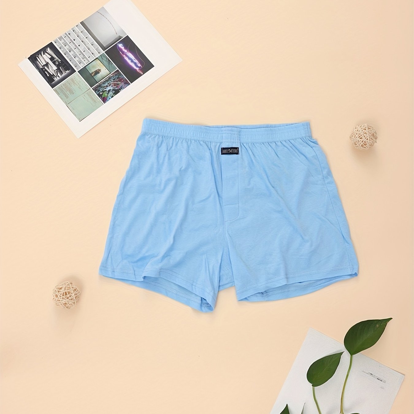 Yuqori bel bilan bo'sh toza paxta pijama shimlari