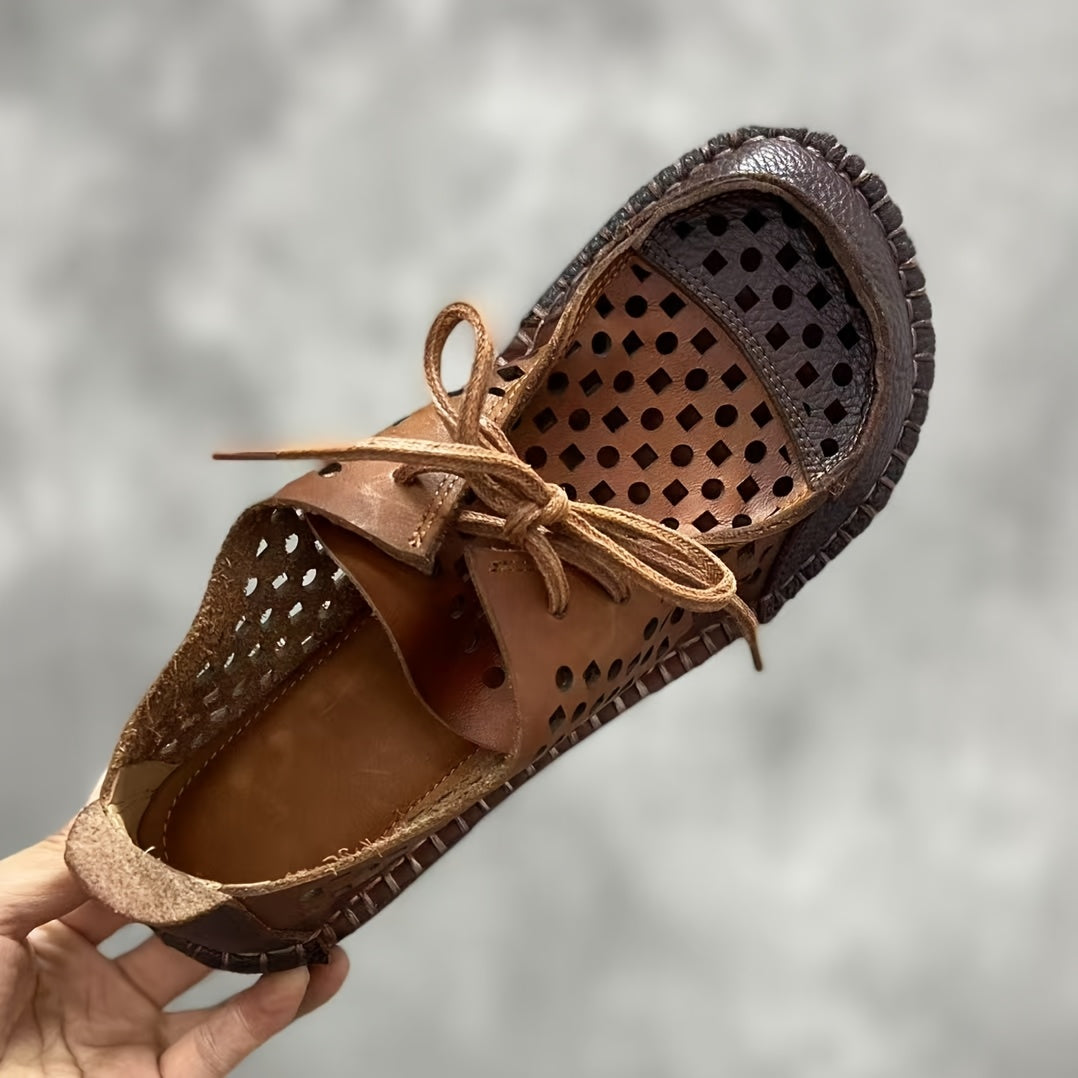 Zapatos vintage de mujer tipo Mary Jane con correa ajustable, transpirables, para todas las estaciones