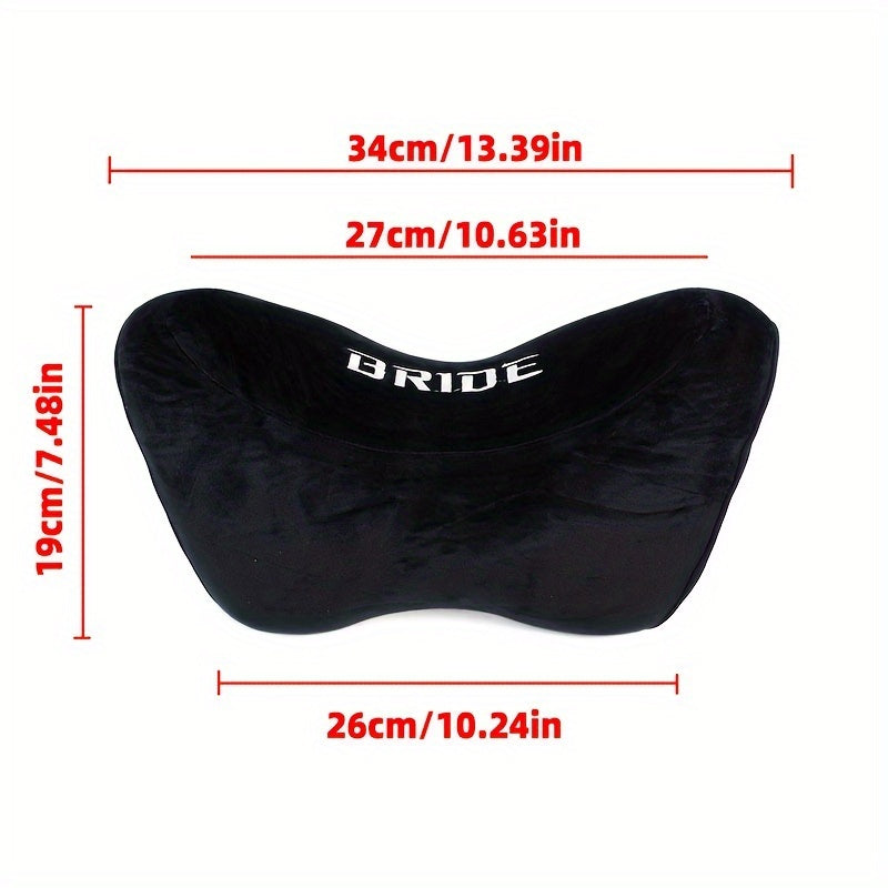 Car Headrest Neck Pillow Memory Foam Cotton Support for Office Travel