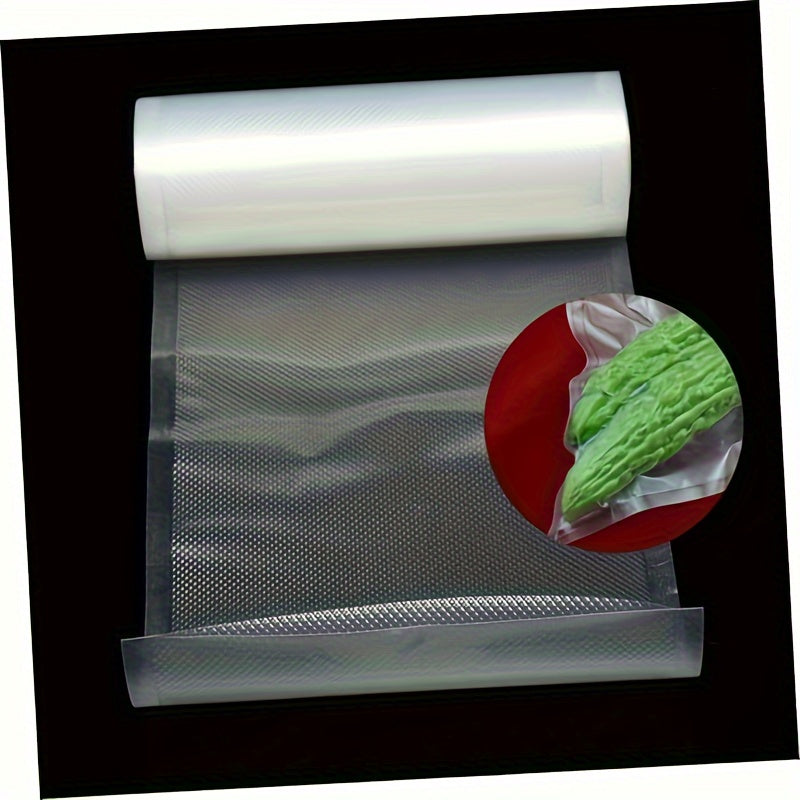 Pack of 3 Food Storage Bags Leakproof Plastic for Vegetables and Fruits