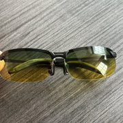 Unisex Semi-Rimless Photochromic Polarized Glasses for Night and Day Use