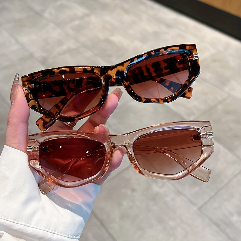 Uniseks Katt Ko'z Moda Ko'zoynaklar Metal Dekorali Kundalik Tashqi Sport Ko'zoynaklari