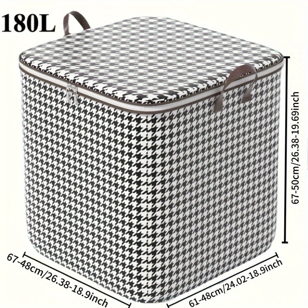 2-Pack Large Capacity Foldable Fabric Storage Boxes for Bedrooms and Closets