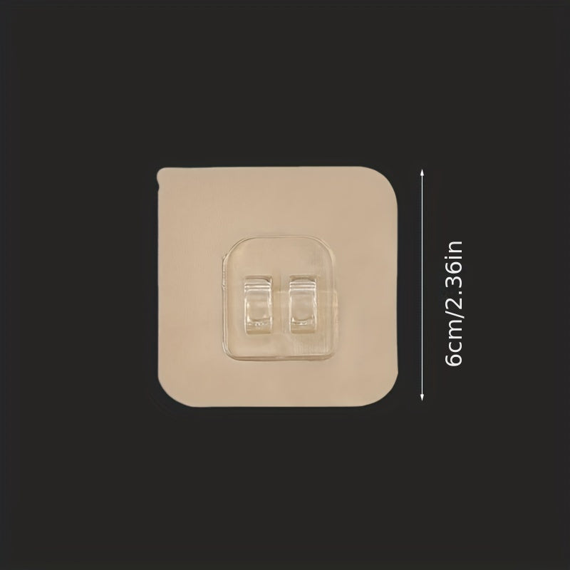 Estante de baño sin taladro con gancho sin marcas y ganchos útiles