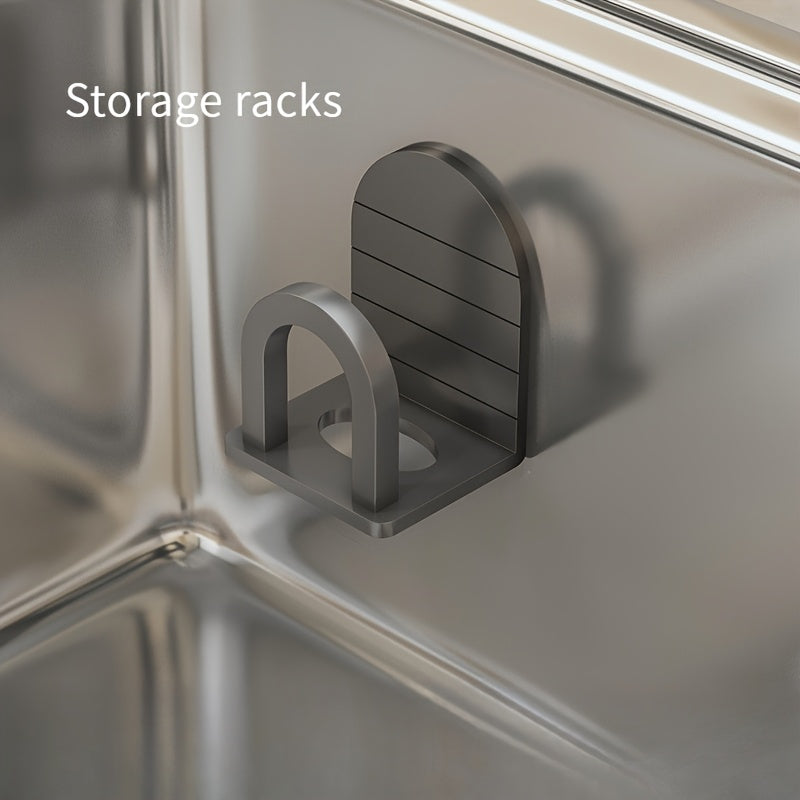 Estante de almacenamiento de cocina de aluminio multifuncional, no necesita electricidad, duradero