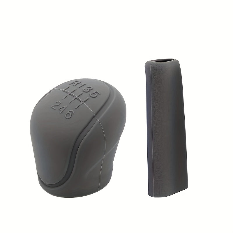 Universal Silicone Gear Shift Knob Cover for Manual Cars Anti-Slip Grip