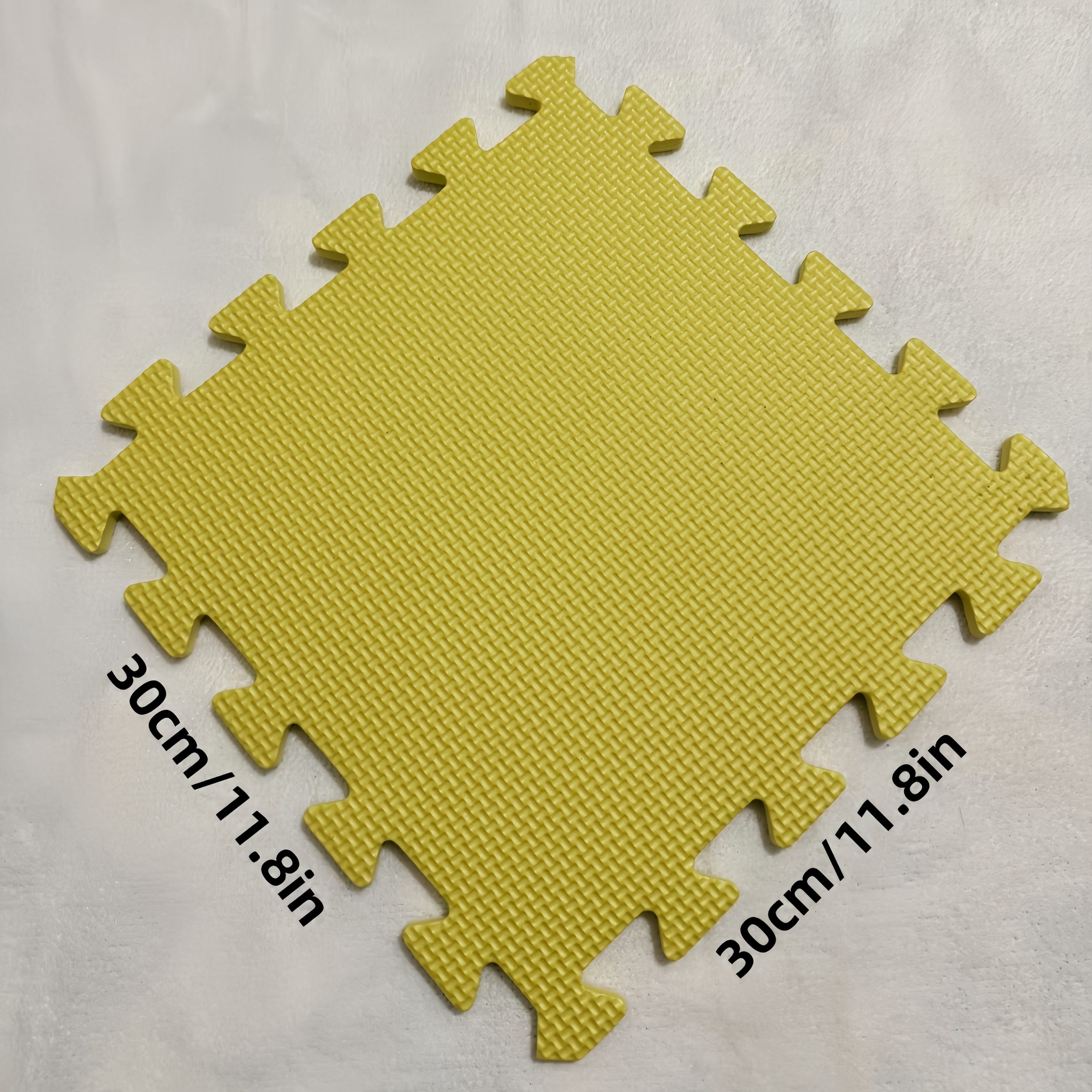 48 dona bir-biriga yopishadigan ko'pikli pol matosi 30.48cm, suv o'tkazmaydigan, sirpanmaydigan, ichki va tashqi foydalanish uchun mos