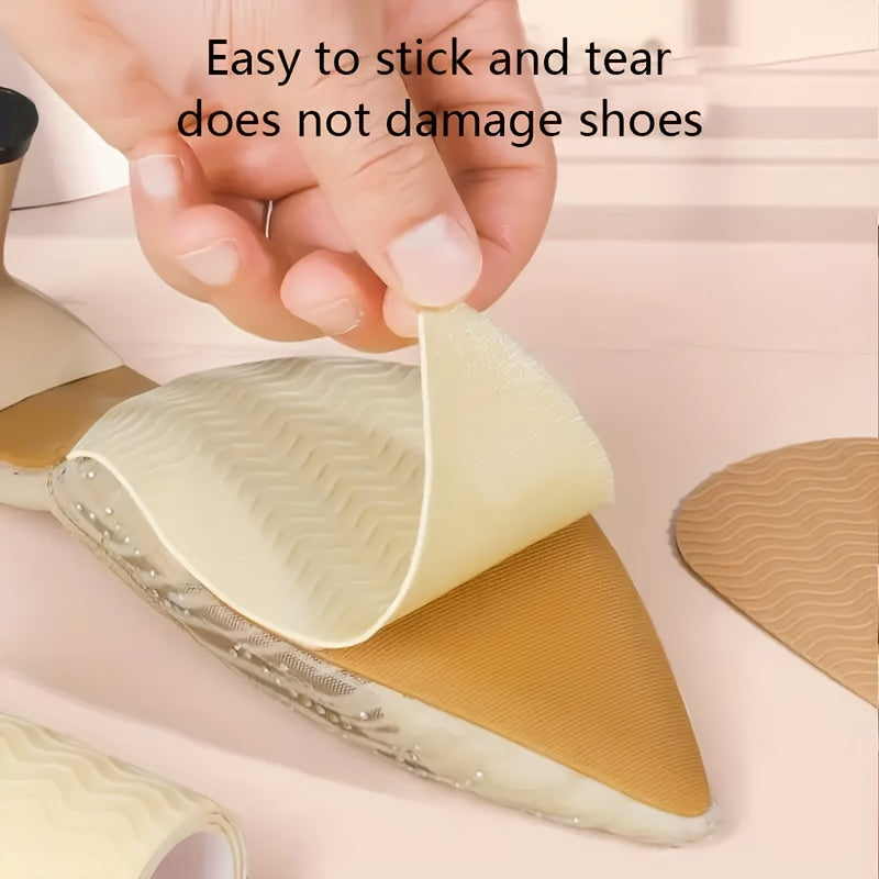 Self-Adhesive Non-Slip Shoe Sole Protector Pads for Heels and Boots