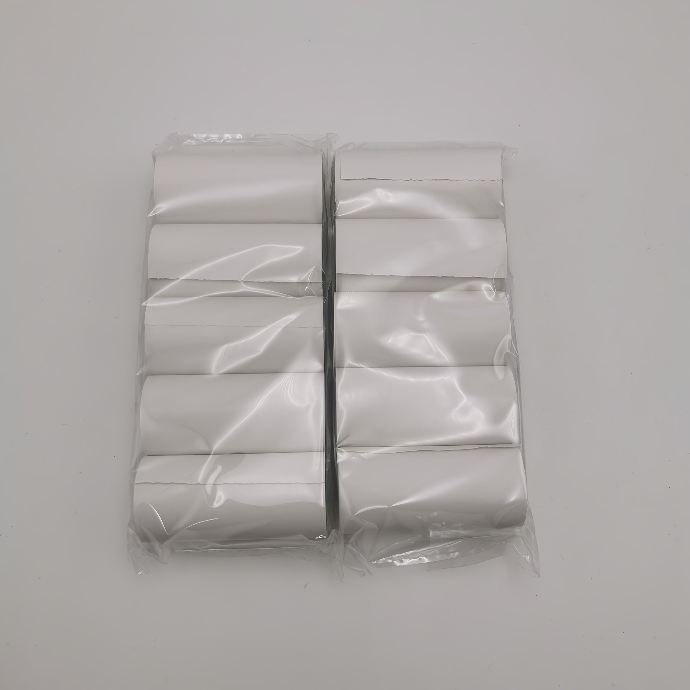 10 рулонов термобумаги для принтера 65 г/м² с гладкой поверхностью для фотопечати, перерабатываемая