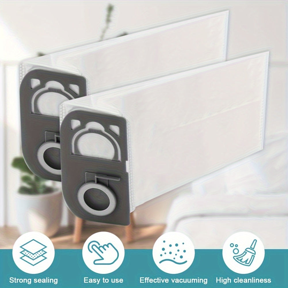 Riccar R25 seriyasi R25S, R25D, R25P uchun 8 ta mustahkam vertikal vakuum sumkalar to'plami, og'ir vaznli plastikdan tayyorlangan, uy va oshxona polini tozalash uchun ideal, vakuum tozalagichlar uchun almashtirish qismlari.