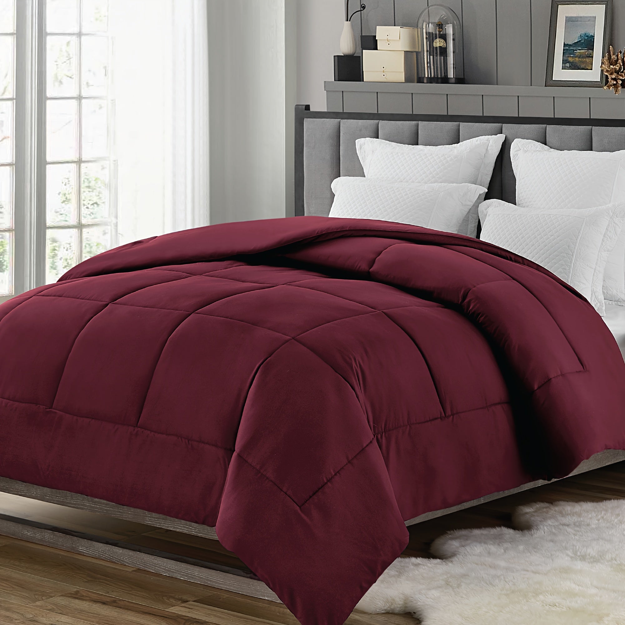 All-Season Hypoallergenic Breathable Comforter Duvet Insert for Bedding