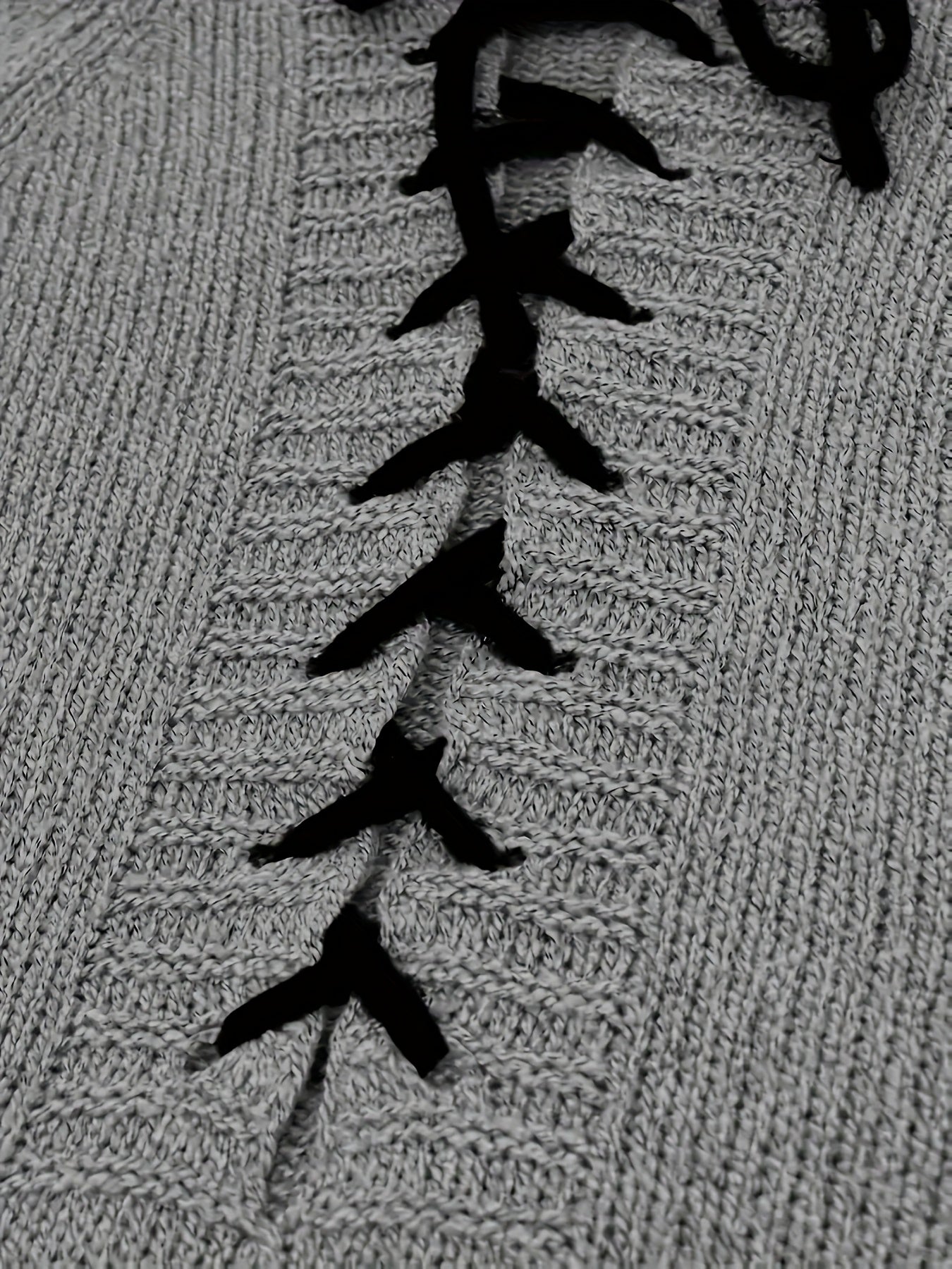 Plus Size Women's Hooded Sweater Pullover with Drawstring Soft Knit Fall Casual