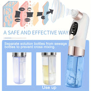 6-in-1 Electric Facial Cleanser for Men and Women USB Rechargeable Deep Cleansing and Facial Massage