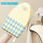 Ironing Set with Compact Pad Small Board Heat-Resistant Mat with Finger Grips