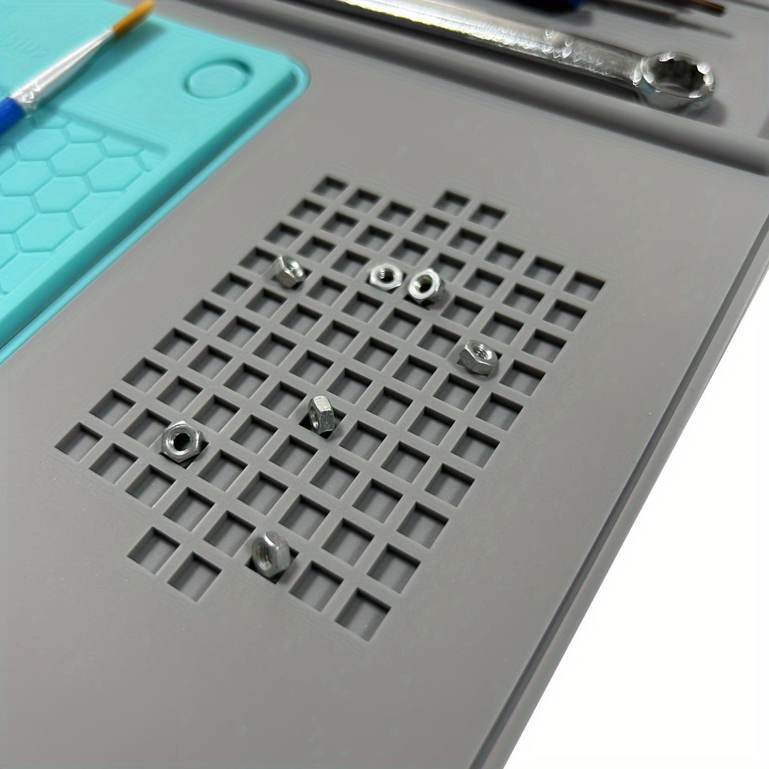 Большая термостойкая магнитная силиконовая ремонтная подложка для электроники и мобильных телефонов