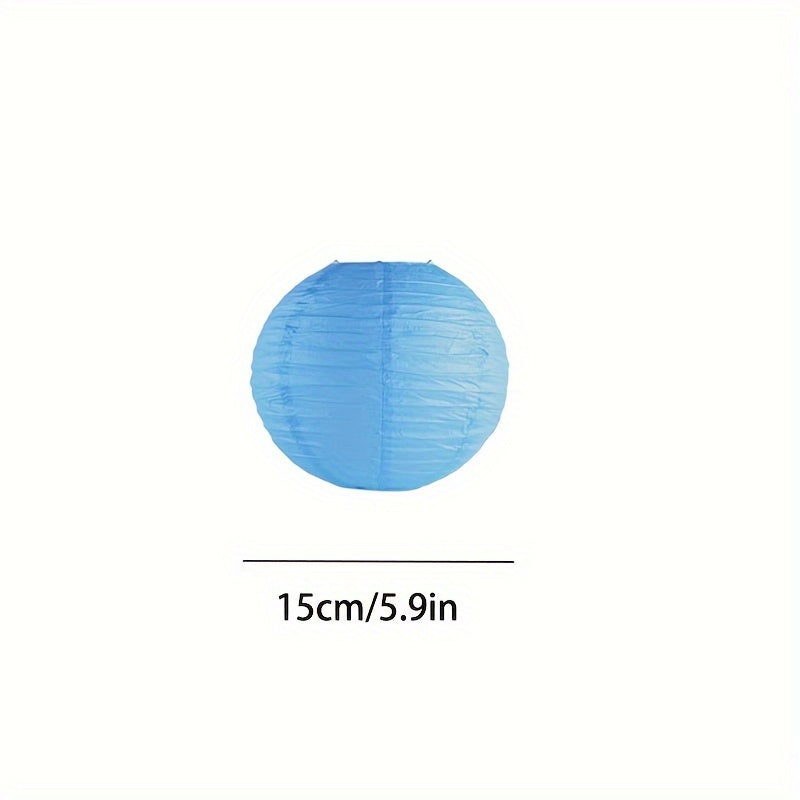 Rang-barang Yapon qog'oz chiroqlari uy partiyalari, to'ylar, bayramlar, Hallowe'en, ko'p o'lchamlar