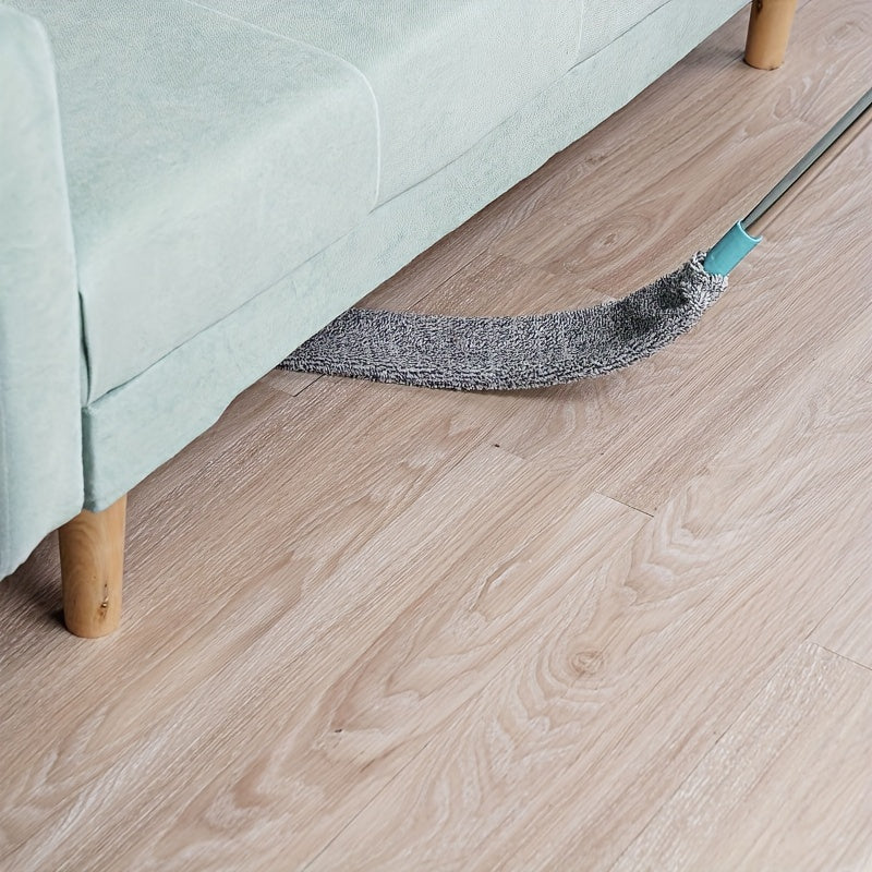 Telescoping Microfiber Duster Extended Reach Reusable Cleaning Tool for Hard-to-Reach Spaces