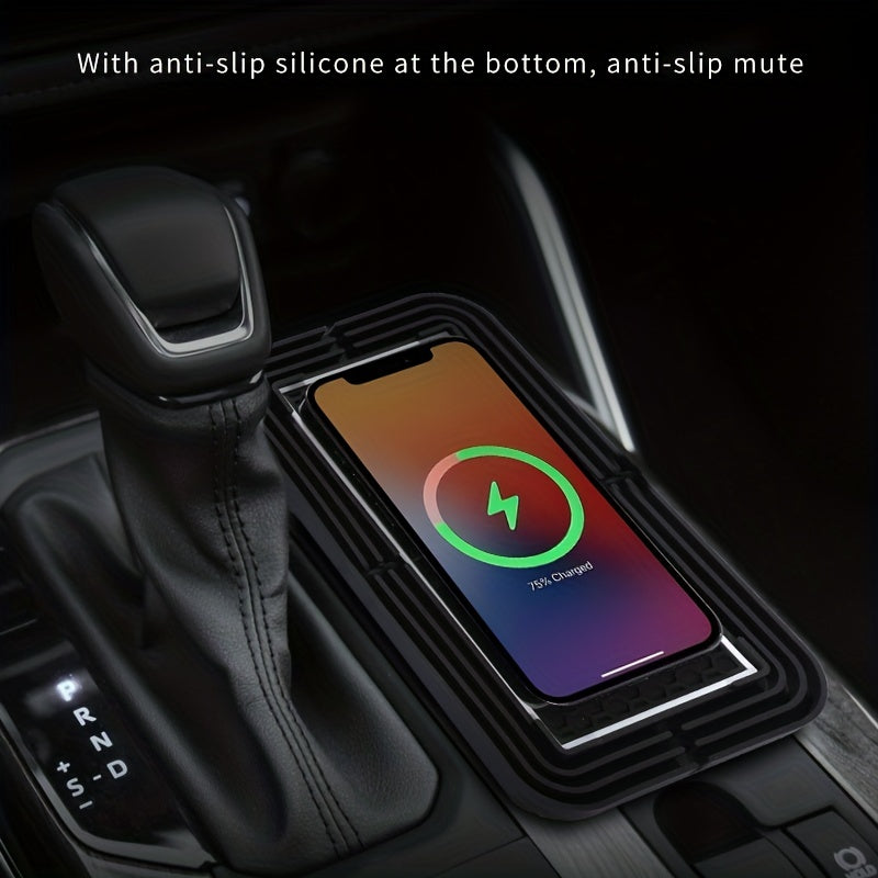 Cargador inalámbrico magnético para coche con carga rápida Qi, soporte de ventilación para smartphone