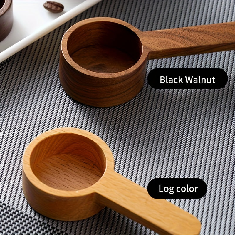 Solid Wood Measuring Spoon for Coffee and Powder, Accurate Kitchen Tool