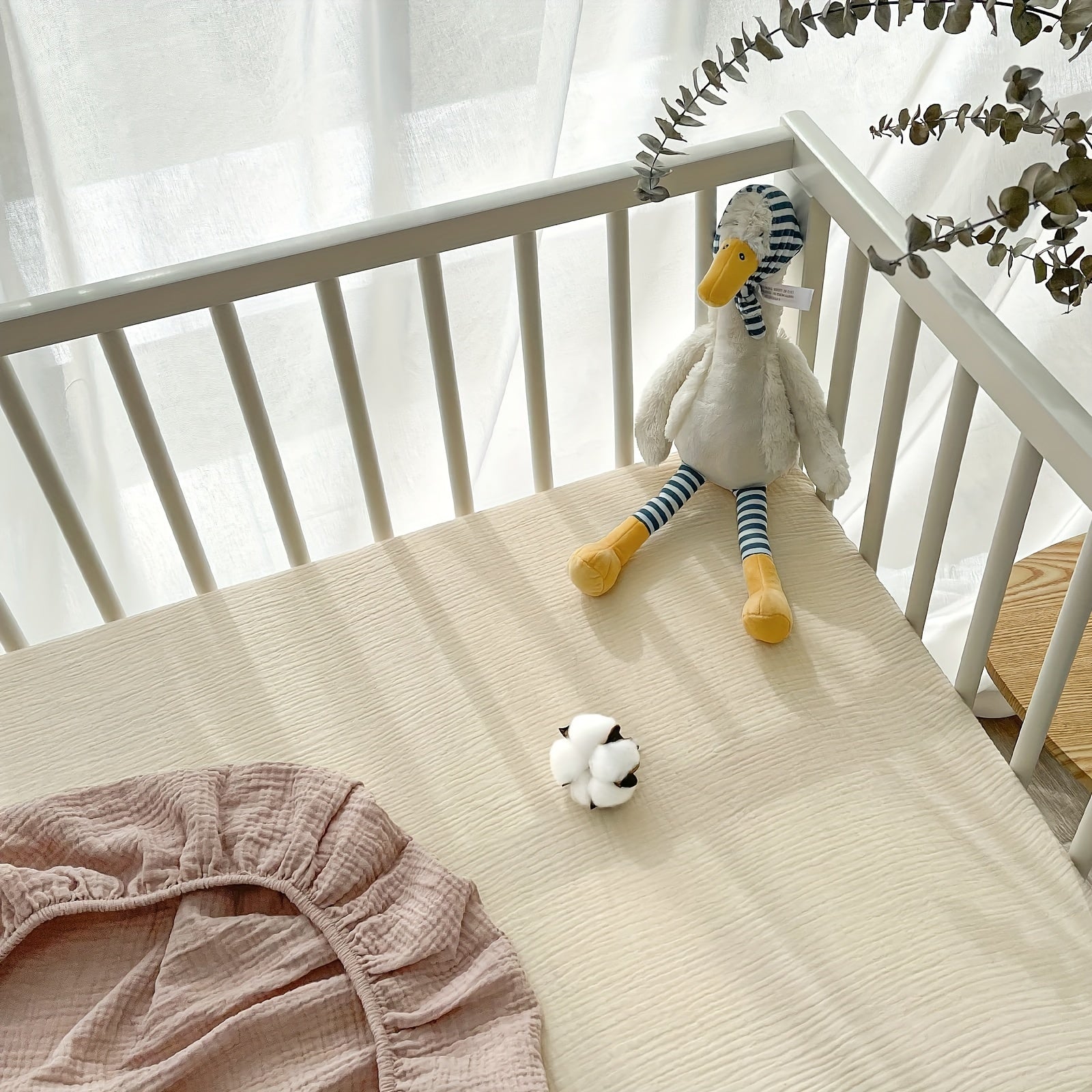 Набор из двух хлопковых чехлов на сменные подушки размером 81,28 см/86,36 см x 40,64 см