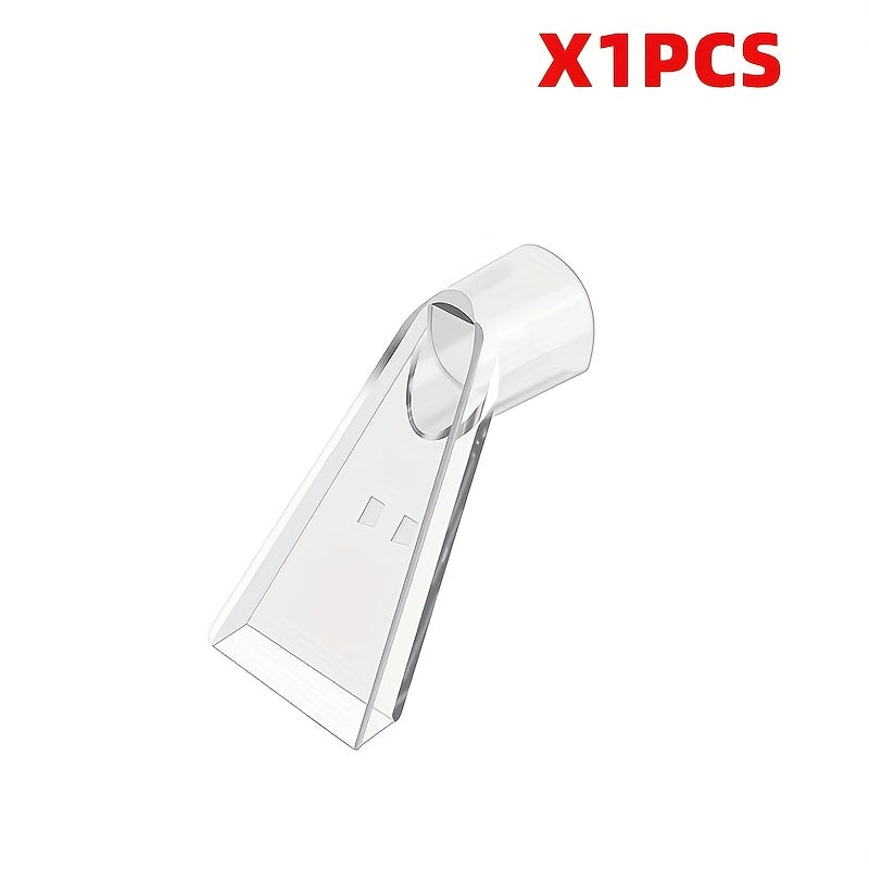 Vacuum Cleaner Nozzle Rotating Head Brush for Floors Carpets Furniture Upholstery Durable PE Material Easy Attach