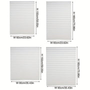 Oshxona, hammom yoki yashash xonasi uchun qirqilgan dizayndagi yarim soyali eshik pardasi. Qorong'ilik va maxfiylikni himoya qilish uchun to'qilmagan matodan tayyorlangan. Uy bezash uchun ideal.