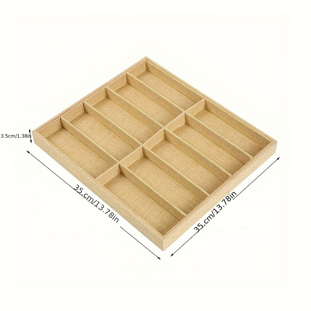 Органайзер для хранения очков с 10 отделениями, выставочный стенд для очков, туалетный столик, спальня, офис