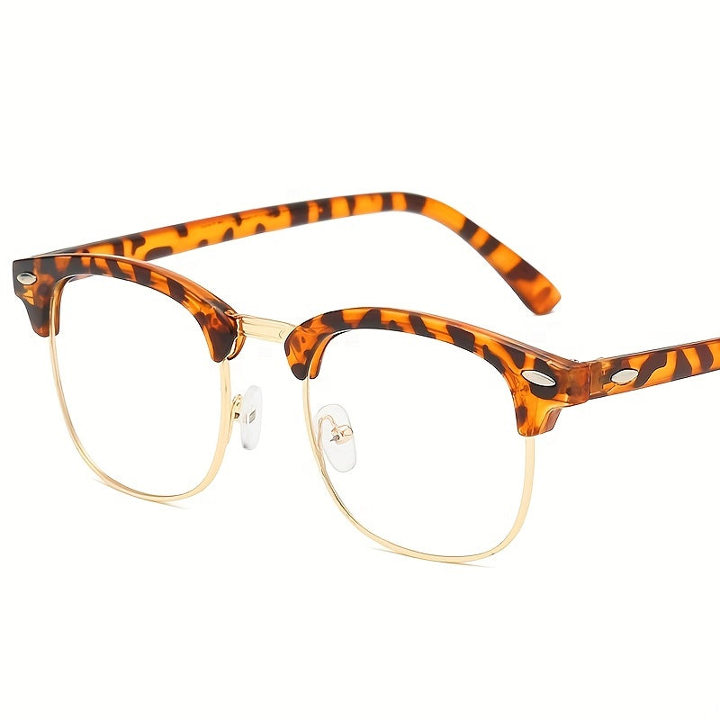 Gafas de lentes claros cuadrados para mujeres y hombres reducción de fatiga ocular por ordenador, juegos, televisión y teléfono