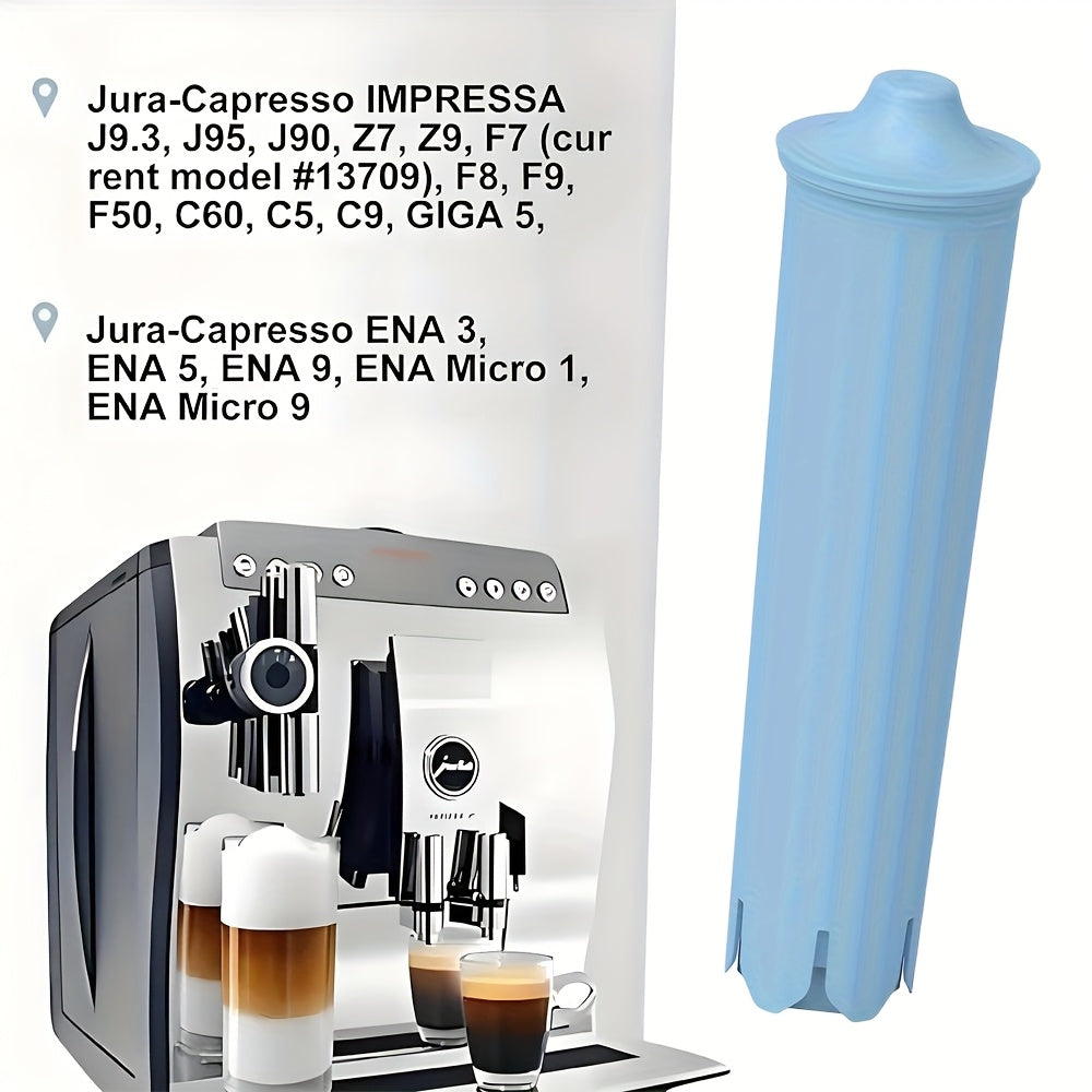 Water Filter Set for Coffee Makers, Limescale Prevention, Blue