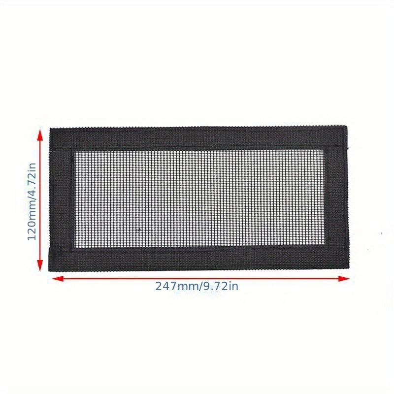 Black Air Outlet Covers For Tesla Model 3 and Model Y Dust Guards 2/4pcs