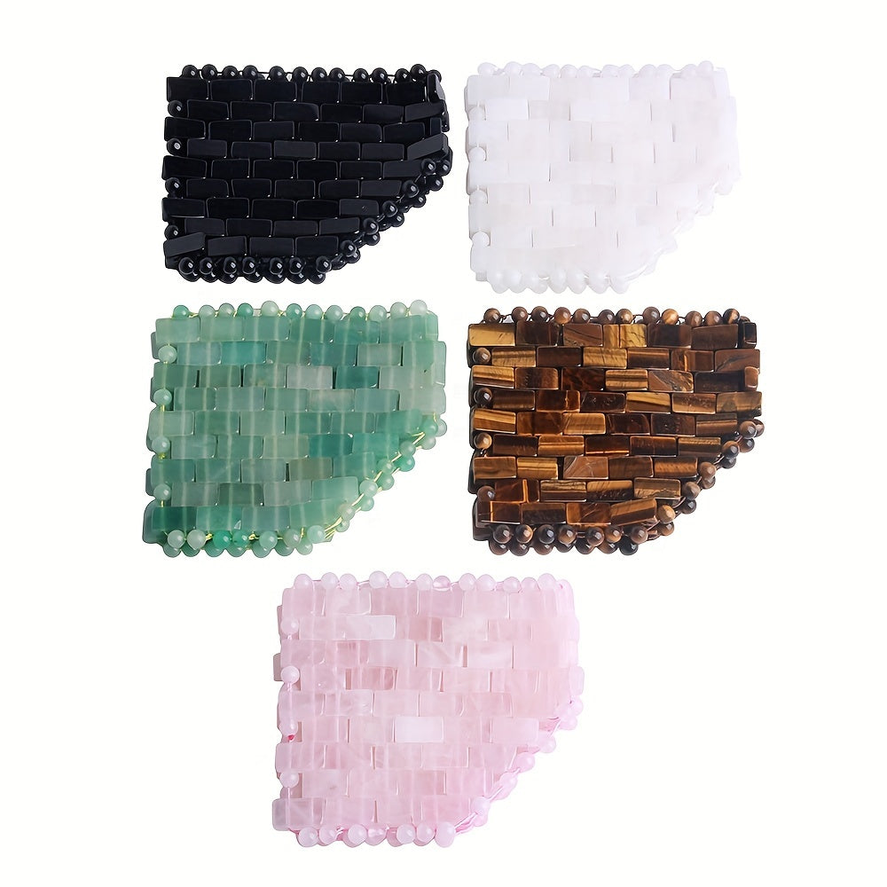 Кристальная маска для глаз для релаксации и ухода за красотой, массаж кожи, подарок