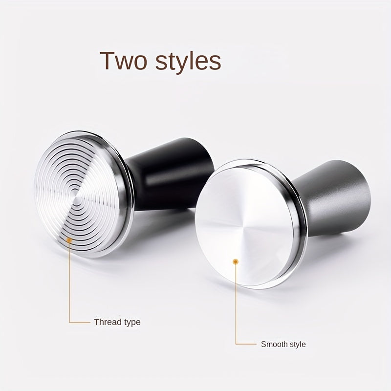 Adjustable Depth Coffee Tamper Stainless Steel Barista Tool for Espresso