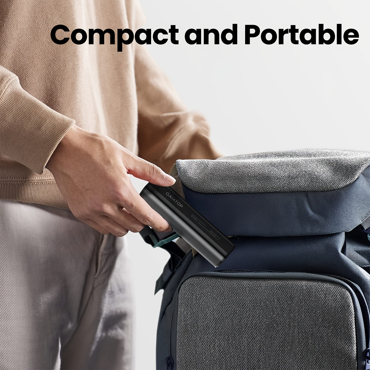 USB Rechargeable Hand Warmer 3-Speed Adjustable Portable Winter Outdoor Heating