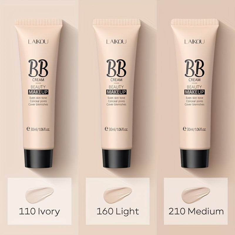 Women Men Waterproof Long Wear BB Cream Concealer Foundation 30ml