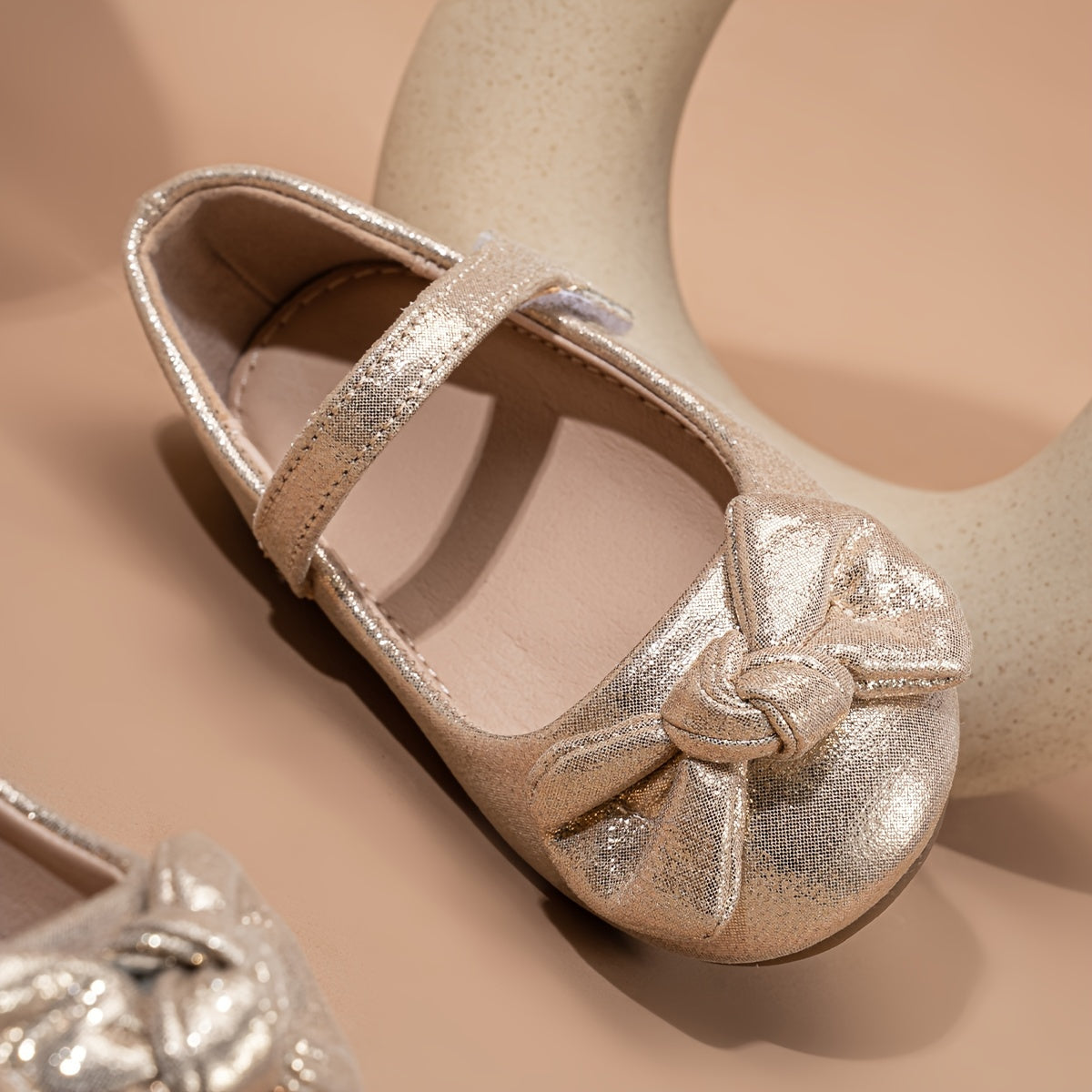 Zapatos para niñas y niños, ligeros, de tela, con lazo, casual, para todas las estaciones, de caña baja