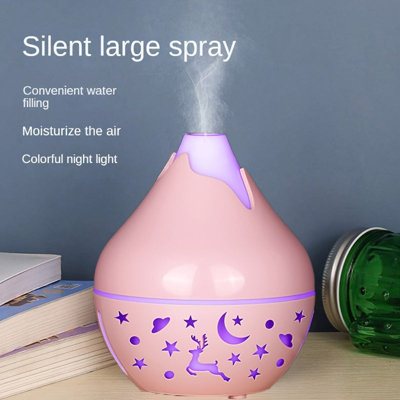USB-Powered Humidifier and Aromatherapy Diffuser Quiet for Bedroom Office Home