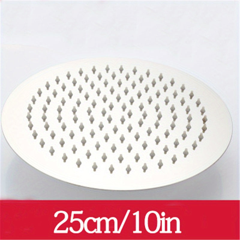 Нержавеющий стальной душевой головка с дождевым эффектом, квадратная полированная отделка, универсальные варианты установки, аксессуар с высоким давлением для водопада для ванной.