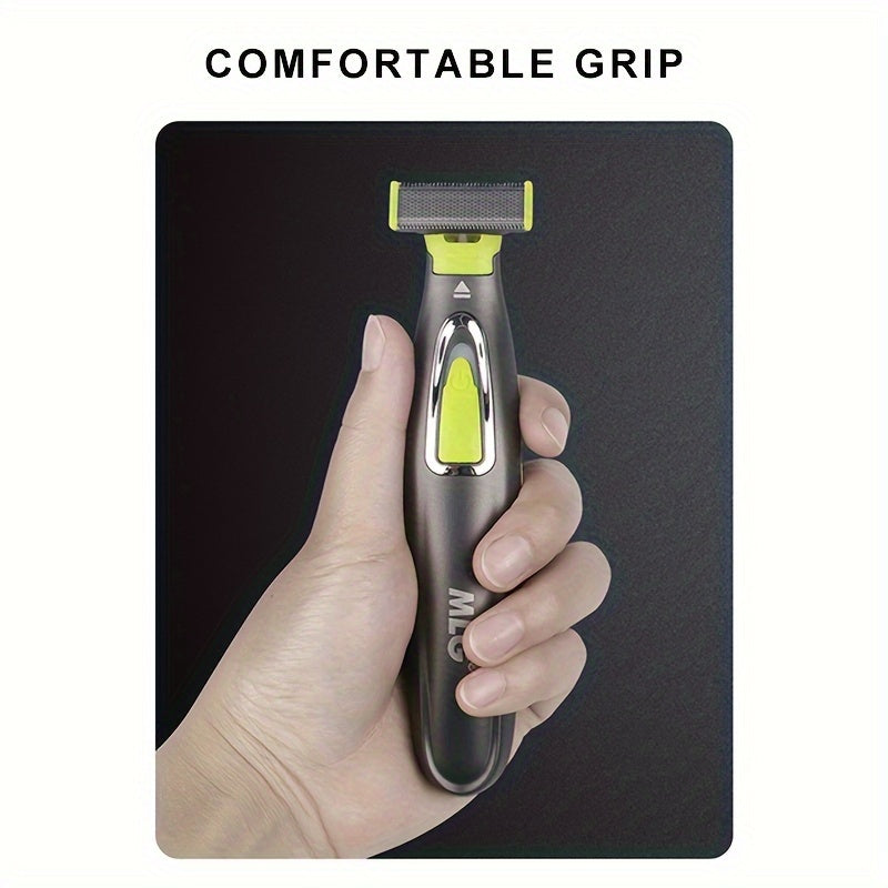 Erkaklar va ayollar uchun USB qayta zaryadlanadigan elektr shaver - T-blade trimmer, soqol va sochni olib tashlash, 300mAh batareya