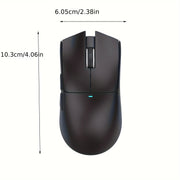 Ambidextrous Wireless Gaming Mouse with RGB Lights and PixArt PAW3311 Sensor