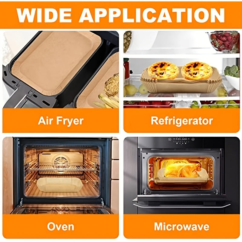 100 Sheets Non-Stick Parchment Paper for Baking Grilling Microwave