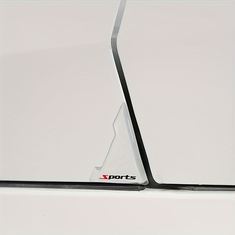 Set of 2 Car Door Corner Protectors Transparent Silicone Scratch Guards