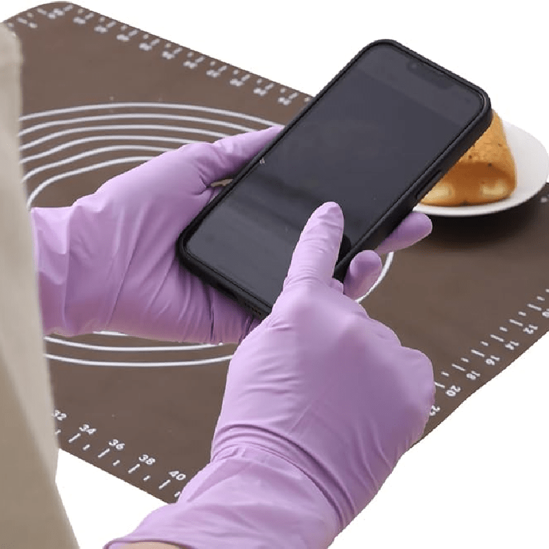 30 Pairs Reusable Nitrile Gloves Waterproof Durable Flexible Kitchen Bathroom Pet Care