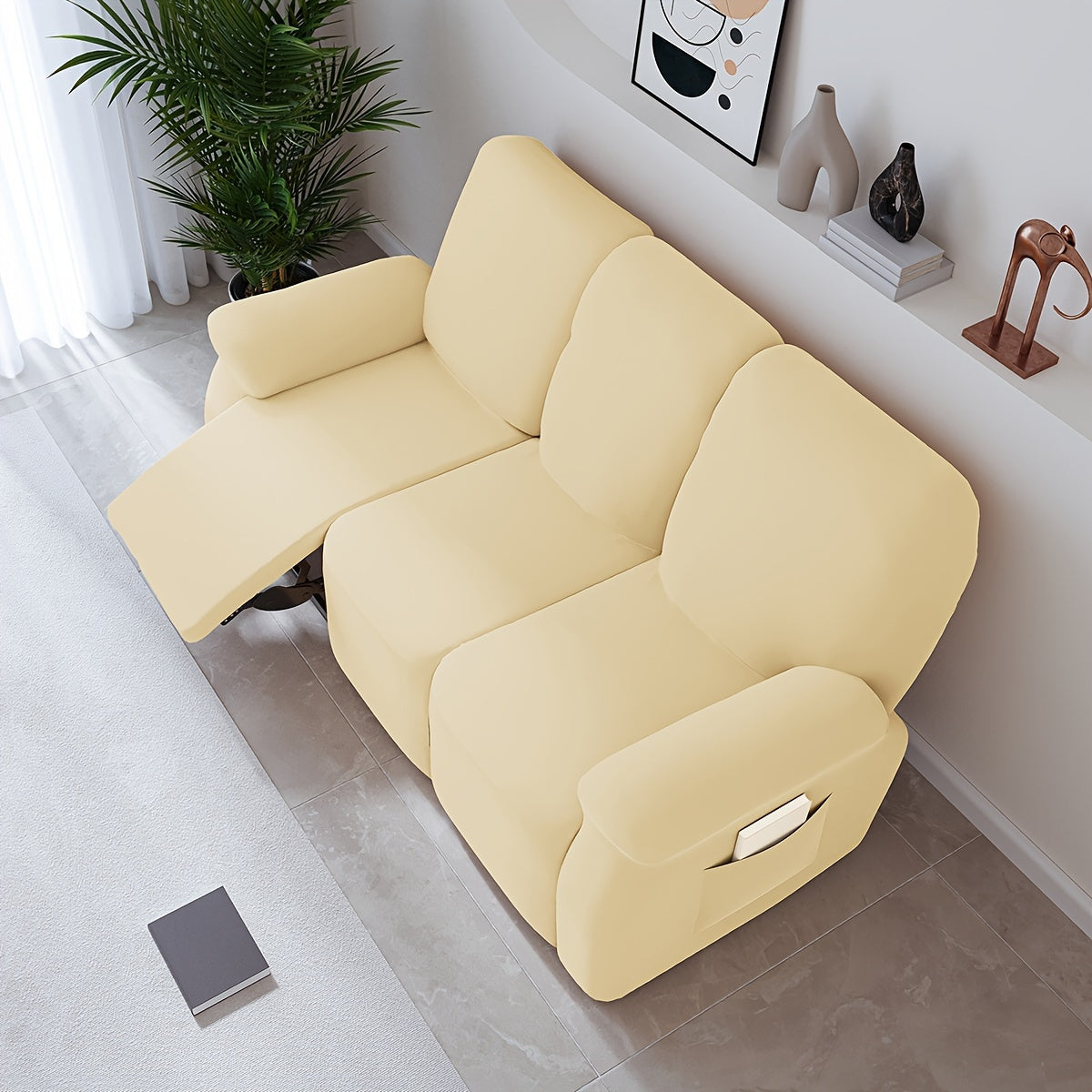 Waterproof Outdoor Sofa Cushion Cover Made from Milk Fiber Fabric