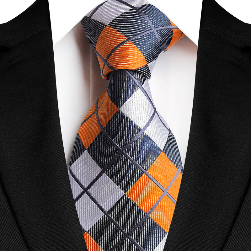 Men's Paisley Waist Flower Tie for Formal Business and Casual Wear